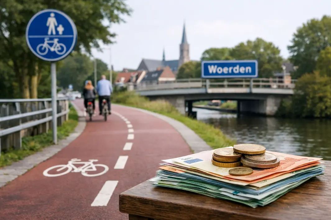 Huurkosten fietspad Woerden lopen fors op na rechterlijke beslissing