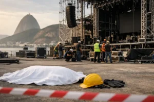 Man overleden bij opbouw podium in Rio de Janeiro