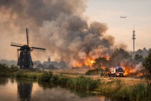 Natuurbranden verspreid door Nederland, NL-Alert actief in West-Brabant