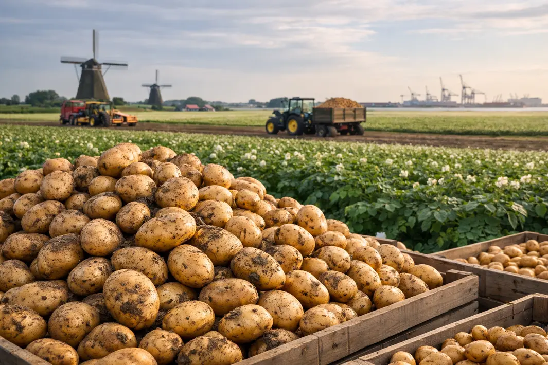 Nederland kampt met groot overschot aan aardappelen door groeizaam weer en importbelemmeringen
