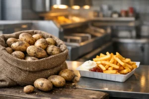 Onverkochte aardappelen leiden niet tot lagere patatprijzen in snackbars