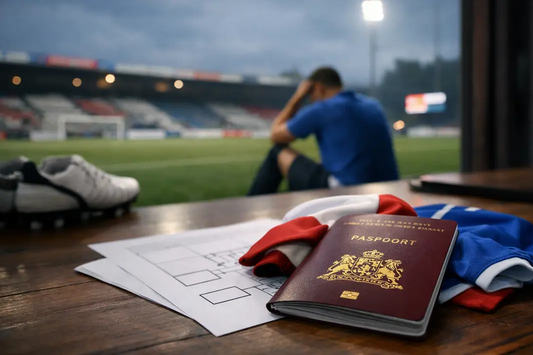 Onzekerheid rond play-offs door paspoortdiscussie in Eerste Divisie