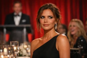 Reactie van Victoria Beckham op grap tijdens Time100 Gala valt op