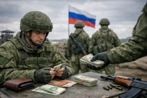 Russische soldaten betalen extra voor verlof en veiligheid aan het front