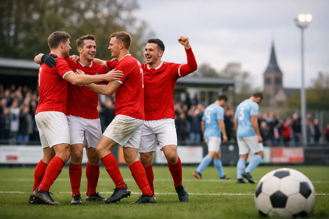 SJVV stijgt naar tweede plaats na belangrijke overwinning bij concurrent