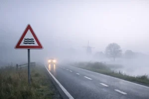 Waarschuwing voor dichte mist in Groningen, Drenthe en Overijssel