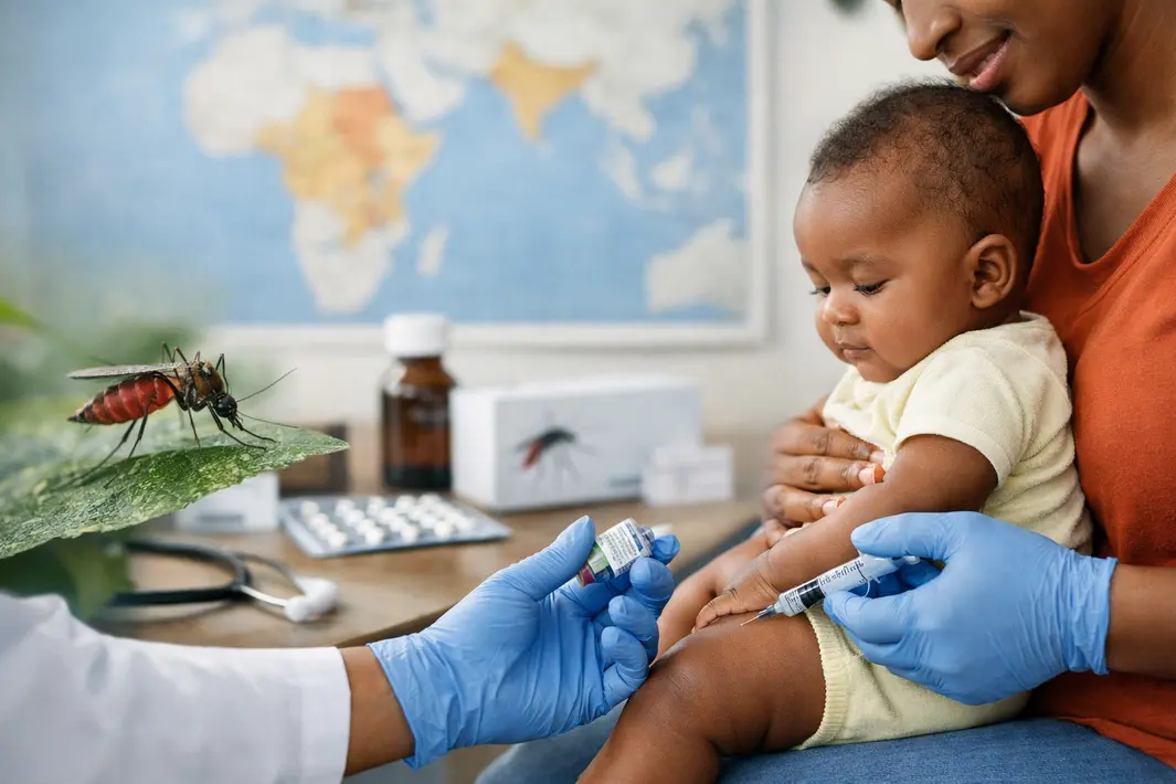 Wereldgezondheidsorganisatie keurt eerste malariamedicijn voor jonge baby’s goed