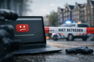 YouTube-account offline na link met fatale schietpartij in Amsterdam
