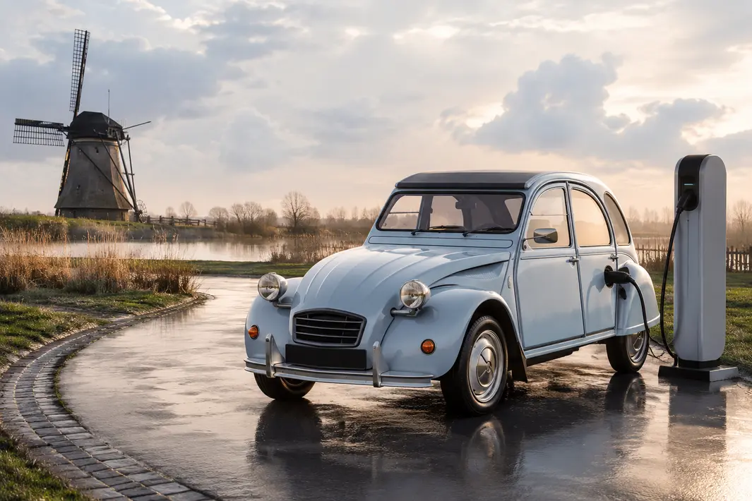 De iconische 2CV keert terug als elektrische auto