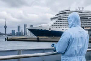 Opvarenden cruiseschip in quarantaine-afdeling Rotterdamse haven