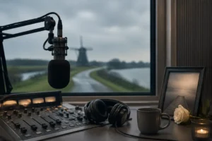 Radiopresentator tijdelijk afwezig na overlijden zwager