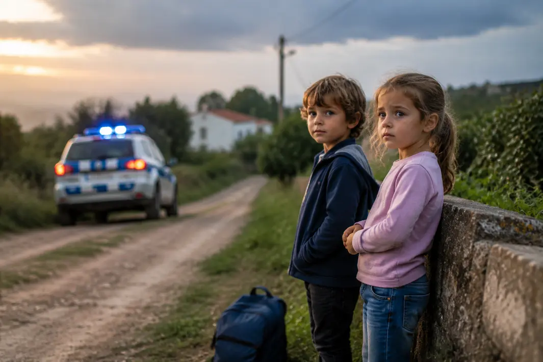 Twee jonge kinderen alleen aangetroffen op landweg in Portugal, politie zoekt ouders