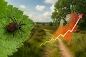 Aantal tekenbeten neemt sterk toe met nog grotere piek in het verschiet