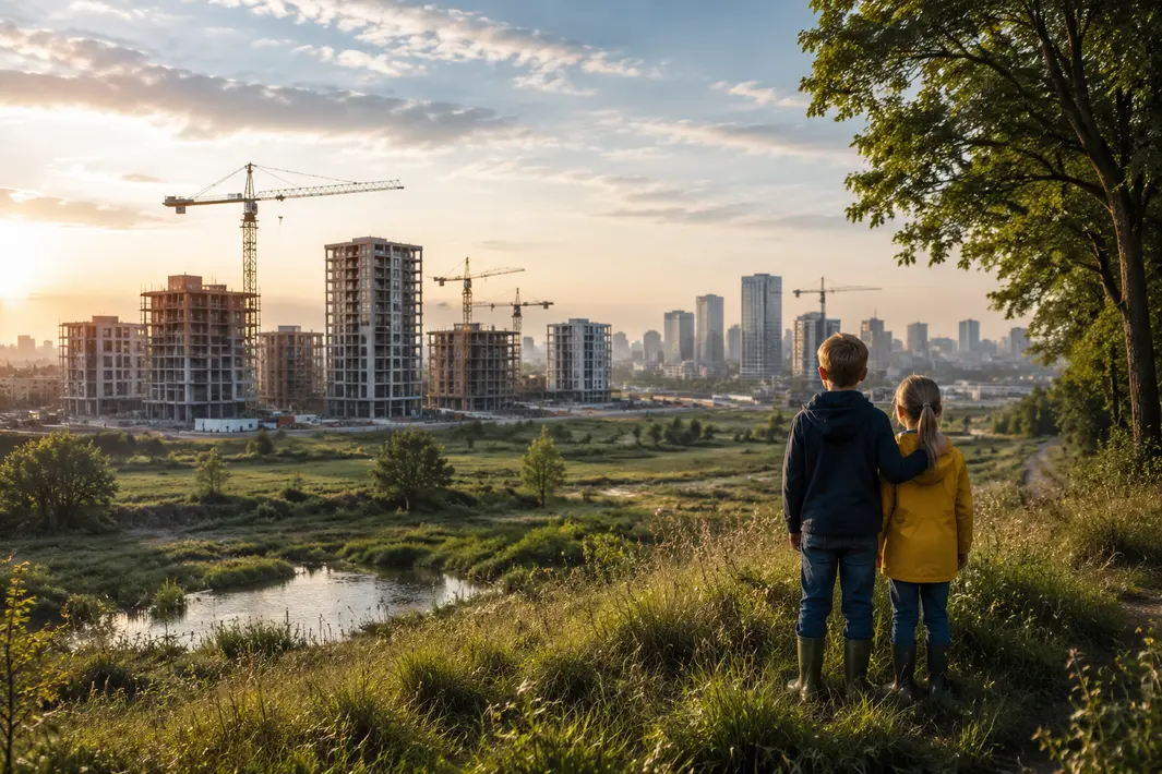 De impact van de huidige stadsuitbreiding op toekomstige generaties