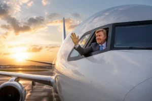 Koning Willem-Alexander vliegt voor het eerst met nieuwe Airbus A321neo