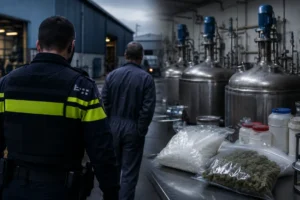 Politie volgt metaalbewerker en ontdekt landelijke drugslabs via ketels