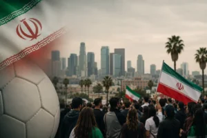 Politieke spanningen rondom WK-wedstrijd Iran en reactie van Iraanse gemeenschap in LA