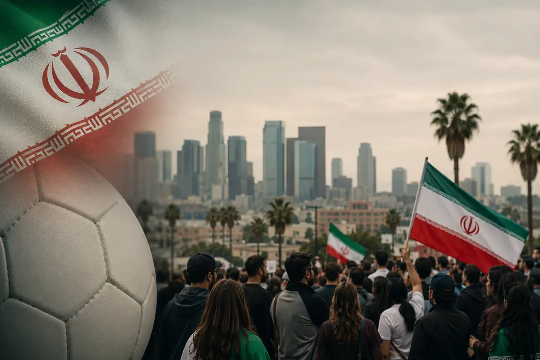 Politieke spanningen rondom WK-wedstrijd Iran en reactie van Iraanse gemeenschap in LA
