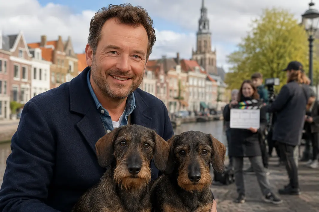 Radiopresentator en zijn teckels krijgen figurantenrol in populaire serie