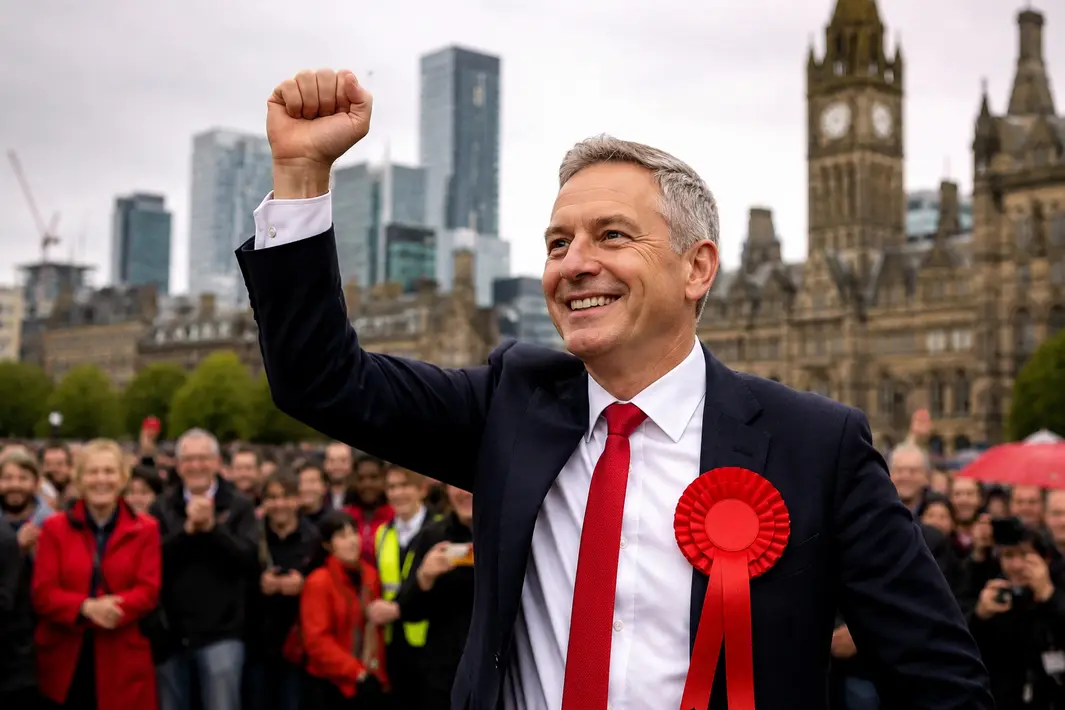 Labour behaalt duidelijke overwinning bij burgemeestersverkiezing in Manchester